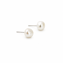 tiny pearl studs