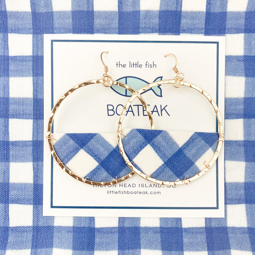 water color gingham mainsail large