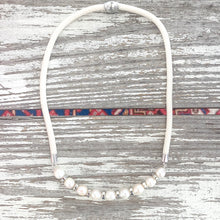 {southern small silver} dainty cream rope