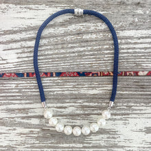 {signature large silver} dainty navy rope