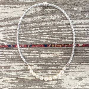 {signature small silver} dainty silver leather rope