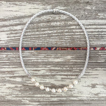 {southern small silver} dainty silver leather rope