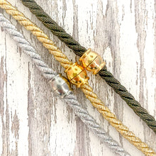 {signature small gold} dainty gold twist rope
