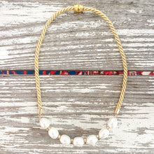 {southern large gold} dainty gold twist rope