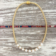 {southern small gold} dainty gold twist rope