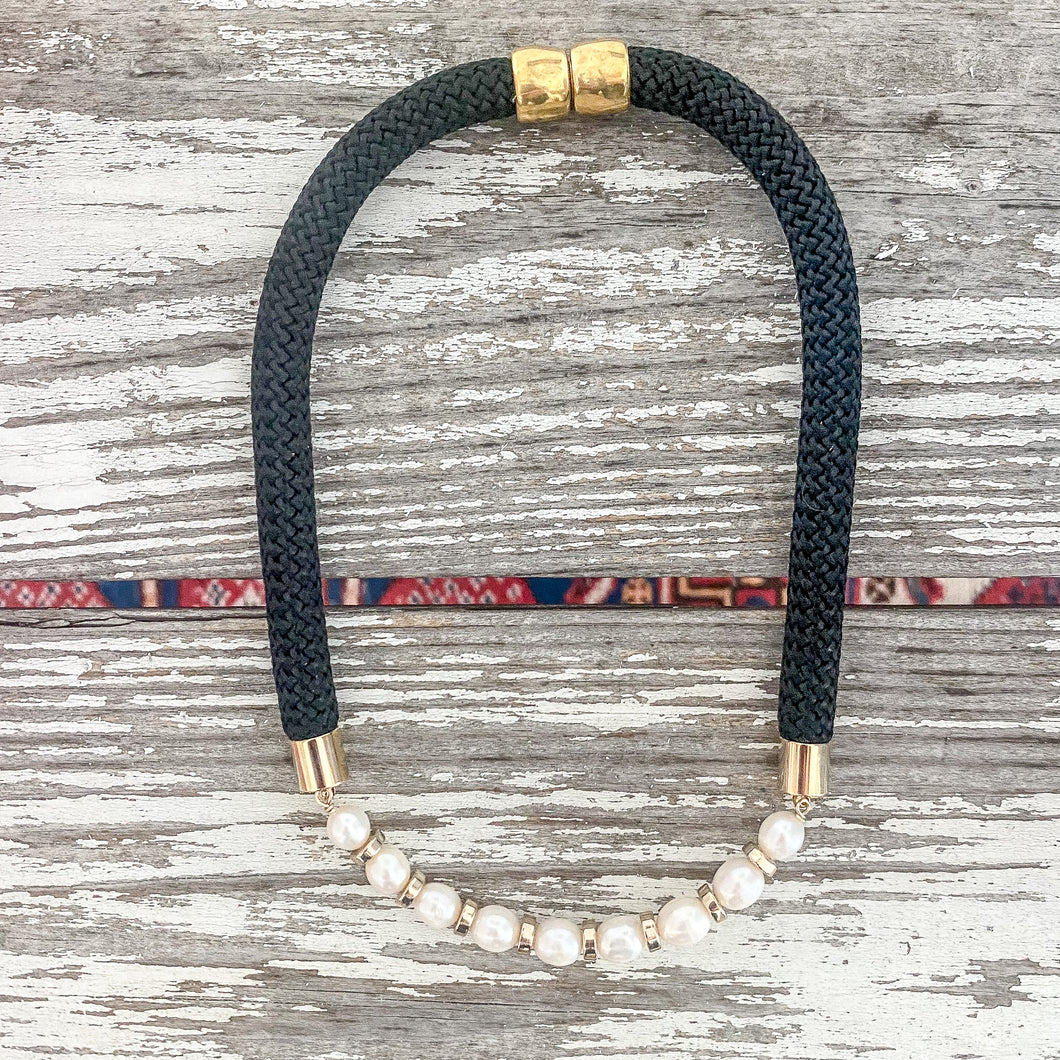 {southern small gold} - statement black rope