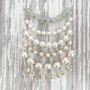 {southern large gold} -statement cream rope