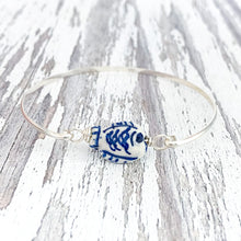 charter changeable bracelet {chinoiserie fish}- SILVER