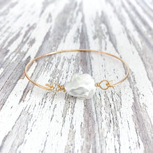 charter changeable bracelet {organic pearl}- GOLD
