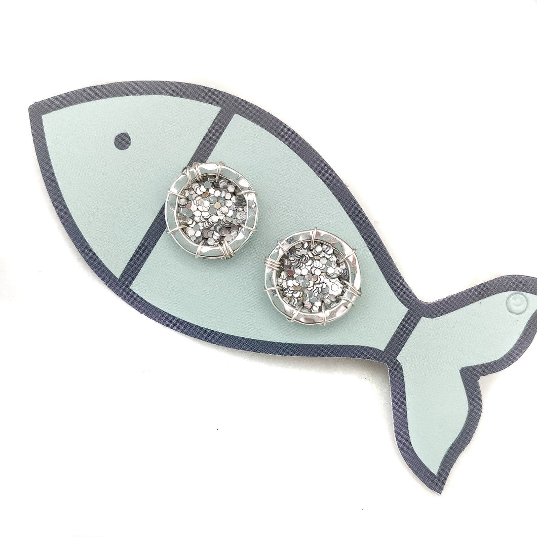 silver sparkle porthole