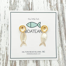 mother of pearl fish dangles-poppy posts