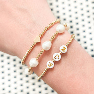 gold filled plated beaded- set