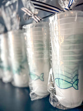 coastal party cups