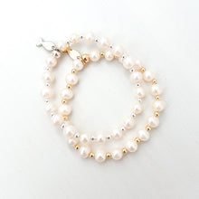 classic beaded pearl bracelet