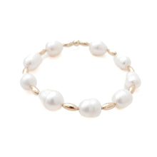 Charleston rice heirloom pearl bracelet-gold