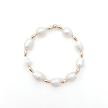 Charleston rice heirloom pearl bracelet-gold