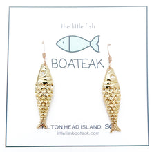 fish dangle earrings