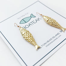 fish dangle earrings