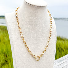 chunky round chain necklace