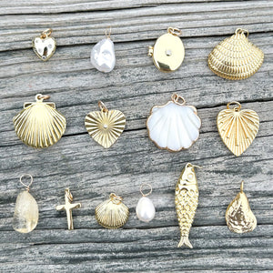 SLIDER STYLE charleston charm necklace