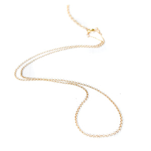 SLIDER STYLE dainty gold filled chain