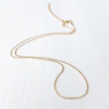 SLIDER STYLE dainty gold filled chain