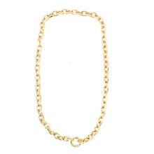 chunky round chain necklace