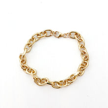 chunky chain link bracelet PLAIN OR ADD CHARMS