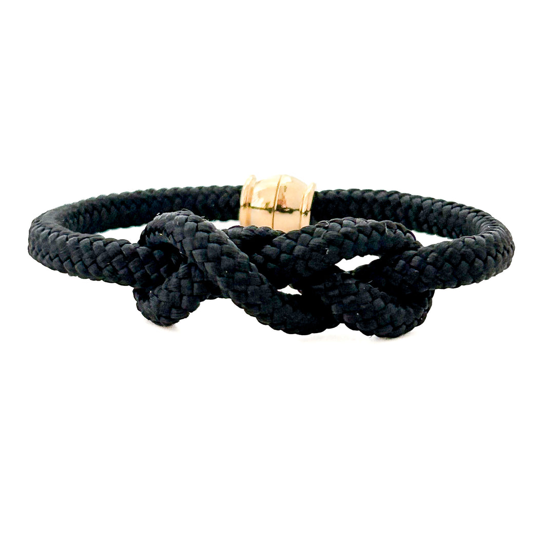 sailor's knot  bracelet-black