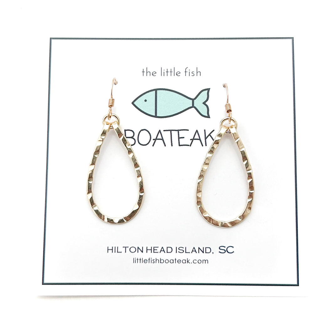 class-sea mini keel earrings