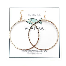 class-sea mainsail large hoop earrings