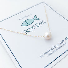 simple pearl necklace