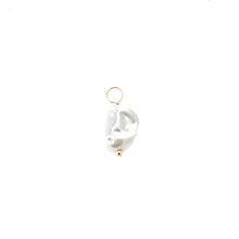 organic faux pearl charm- FIXED