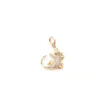 alligator CZ-BRACELET CHARM