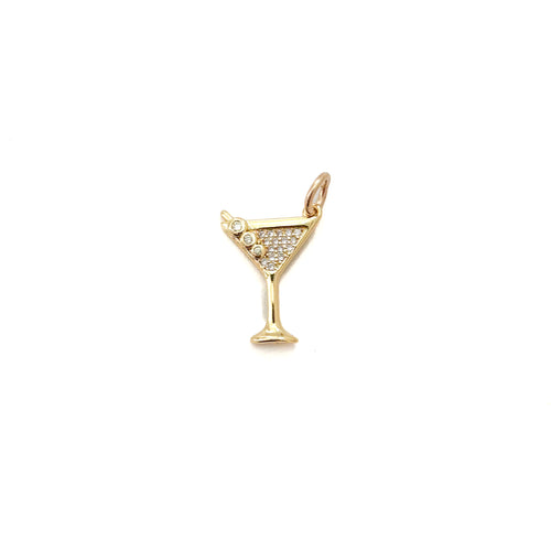 martini charm-BRACELET CHARM