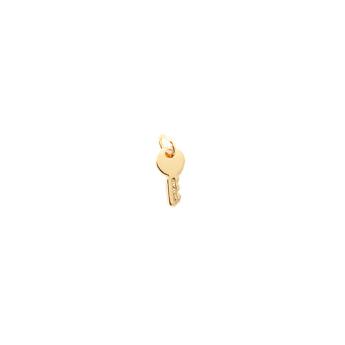 tiny key charm-BRACELET CHARM