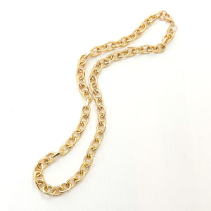 FIXED STYLE chunky round chain necklace