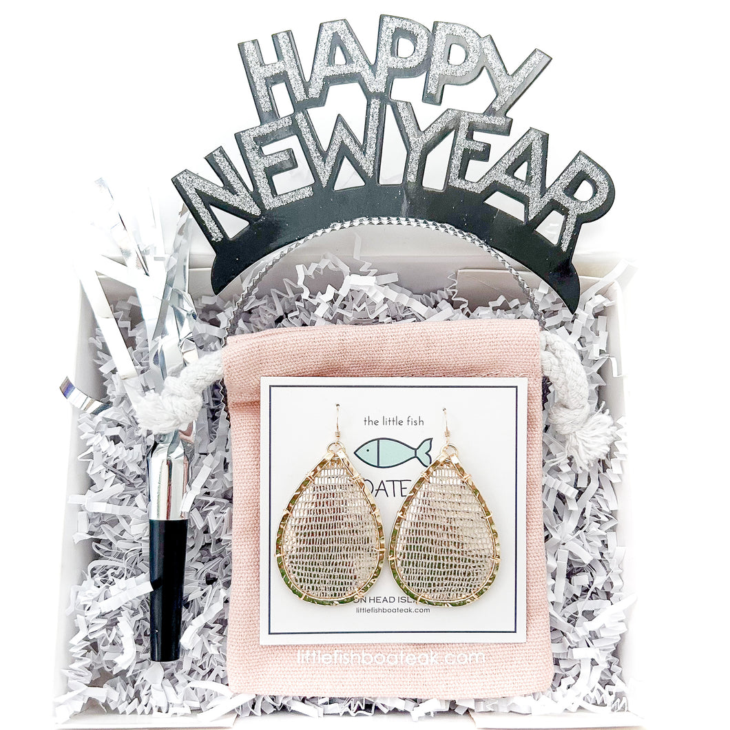 Happy New Year - lux leather shimmer schooner