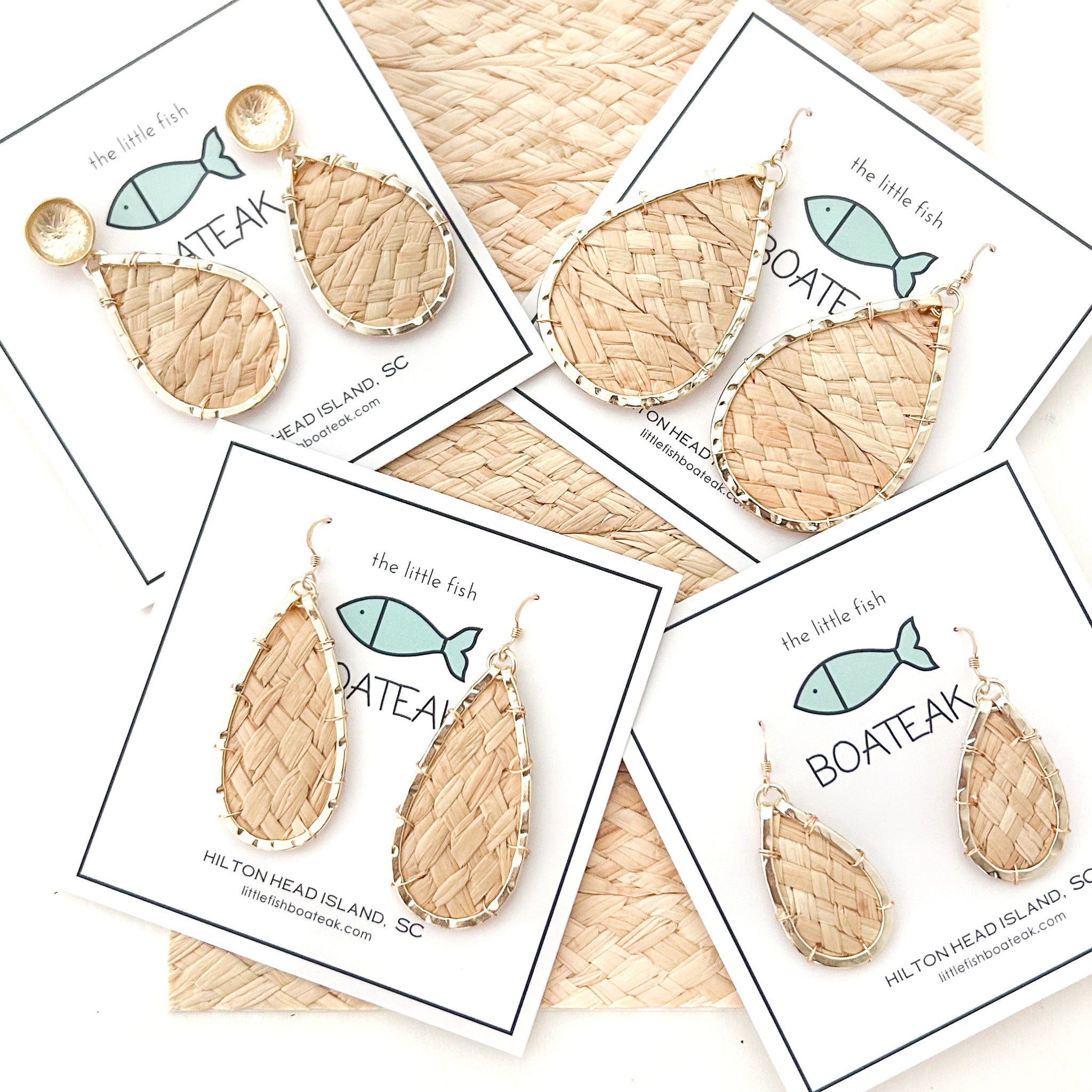 braided raffia schooner-natural – little fish BOATEAK