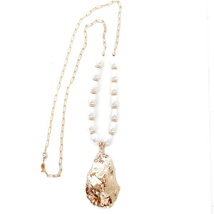 long oyster pearl necklace