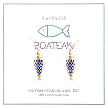 blue fish dangles