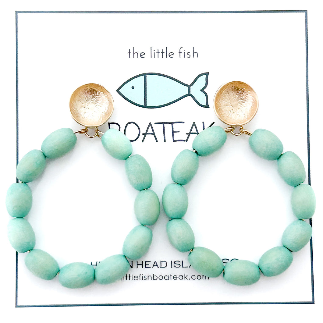 charleston rice hoops-large aqua
