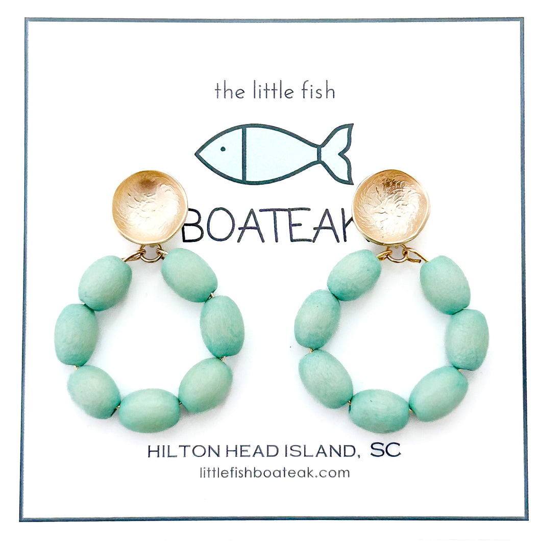 charleston rice hoops-small aqua