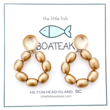 charleston rice hoops-small gold