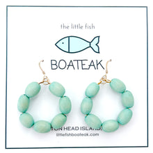 charleston rice hoops-small aqua