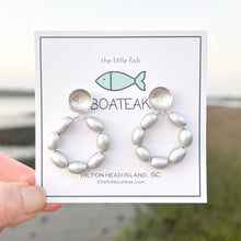 charleston rice hoops-small silver