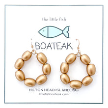 charleston rice hoops-small gold