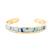 yacht hopper bangle {oyster} - gold