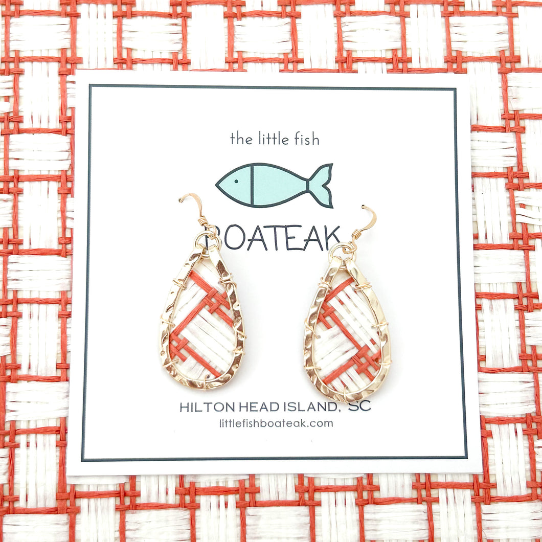 orange weave mini keel