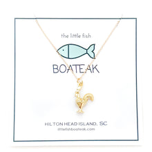 gamecock dainty chain necklace